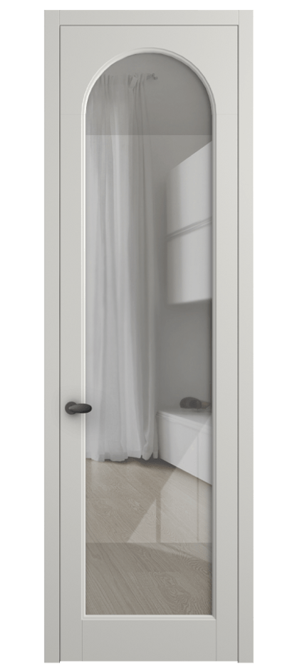 Дверь межкомнатная Палаццо 6804 Матовый серый Рефлективное прозрачное стекло "Stopsol", калёное 0536 МСР Цена 794019 ₸ Наличники уже входят в базовый комплект. Фабрика дверей Волховец 8 (800) 551 43 19 Межкомнатная дверь Палаццо 6804 Матовый серый Рефлективное прозрачное стекло "Stopsol", калёное Цена 794019 ₸ | Volhovec