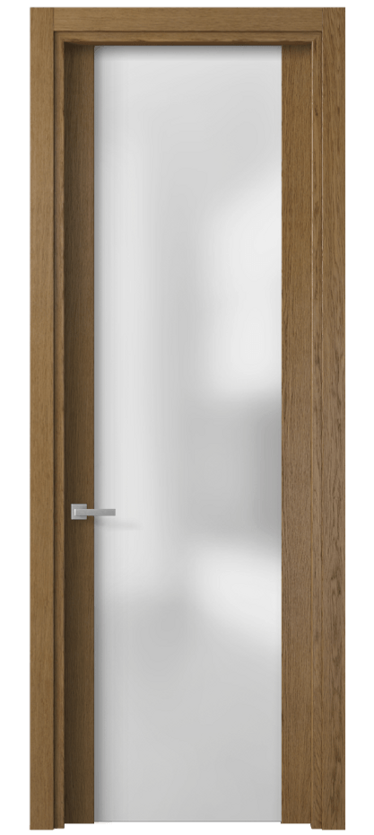 Межкомнатная дверь Planum 4114 Дуб янтарный Сатинированное стекло. Цена 444280 ₸ | Volhovec