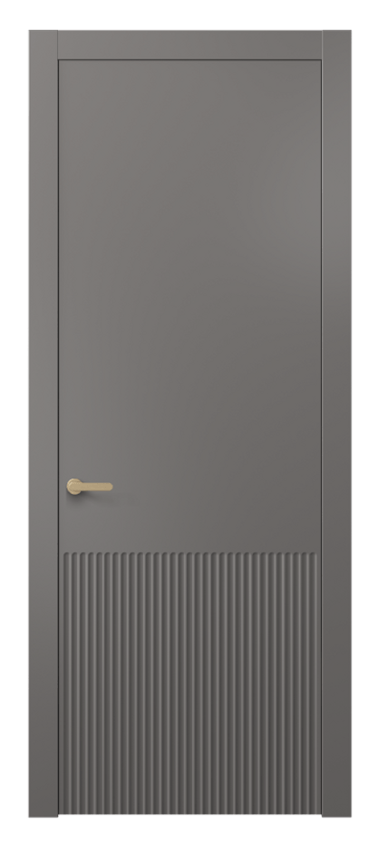 Дверь межкомнатная Альба 8645 Матовый классический серый Гладкий компланарный наличник МКЛС Цена 303904 ₸ Наличники уже входят в базовый комплект. Фабрика дверей Волховец 8 (800) 551 43 19 Межкомнатная дверь Альба 8645 Матовый классический серый Цена 303904 ₸ | Volhovec