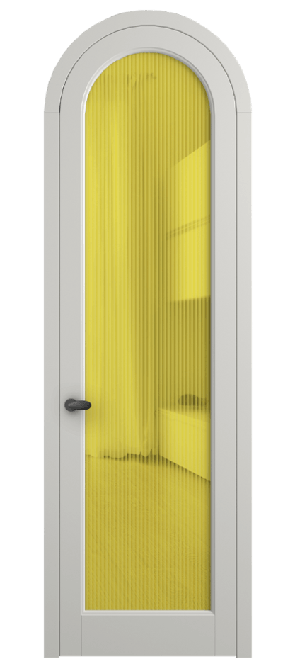 Дверь межкомнатная Палаццо 6814 Матовый серый Рифлёное жёлтое стекло "Мору", триплекс 0536R МСР Цена 1006682 ₸ Наличники уже входят в базовый комплект. Фабрика дверей Волховец 8 (800) 551 43 19 Межкомнатная дверь Палаццо 6814 Матовый серый Рифлёное жёлтое стекло "Мору", триплекс Цена 1006682 ₸ | Volhovec