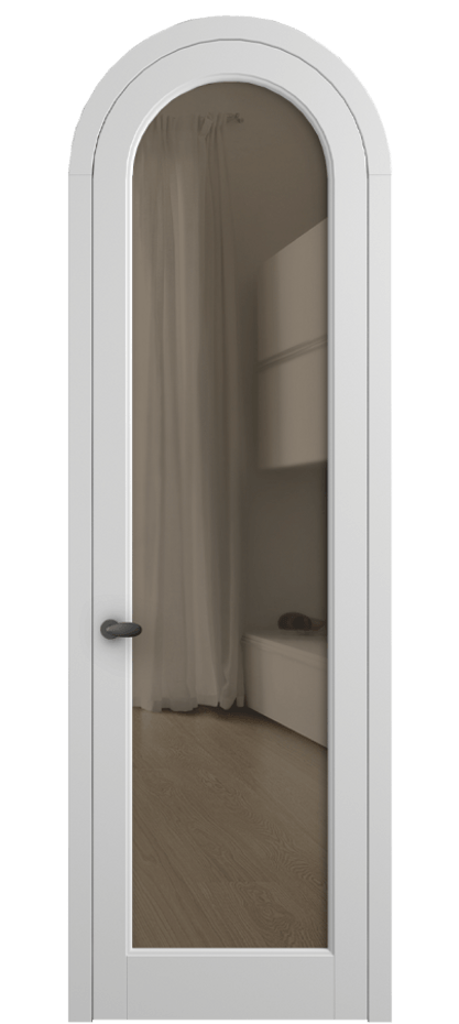 Дверь межкомнатная Палаццо 6814 Матовый белоснежный Прозрачное бронзовое стекло, триплекс 0536R МБЛ Цена 946202 ₸ Наличники уже входят в базовый комплект. Фабрика дверей Волховец 8 (800) 551 43 19 Межкомнатная дверь Палаццо 6814 Матовый белоснежный Прозрачное бронзовое стекло, триплекс Цена 946202 ₸ | Volhovec