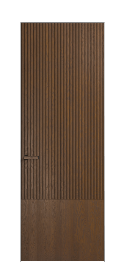 Дверь межкомнатная Velvet 8203 Дуб каштановый матовый. Скрытый короб Черный Цена 855900 . Фабрика дверей Волховец 8 (800) 551 43 19 Межкомнатная дверь Velvet 8203 Дуб каштановый матовый. Цена 855900 | Volhovec