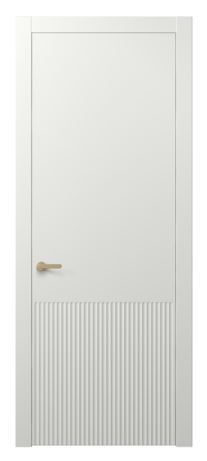 Межкомнатная дверь Alba 8645 Матовый светло-серый  Цена 225130 ₸ | Volhovec