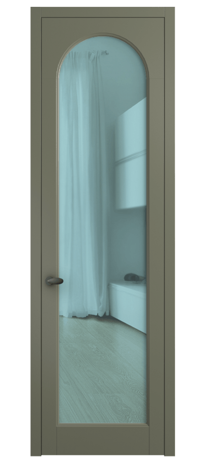 Дверь межкомнатная Palazzo 6804 Матовый оливковый тёмный Прозрачное голубое стекло, триплекс 0536 МОТ Цена 605500 ₸ Наличники уже входят в базовый комплект. Фабрика дверей Волховец 8 (800) 551 43 19 Межкомнатная дверь Palazzo 6804 Матовый оливковый тёмный Прозрачное голубое стекло, триплекс Цена 605500 ₸ | Volhovec