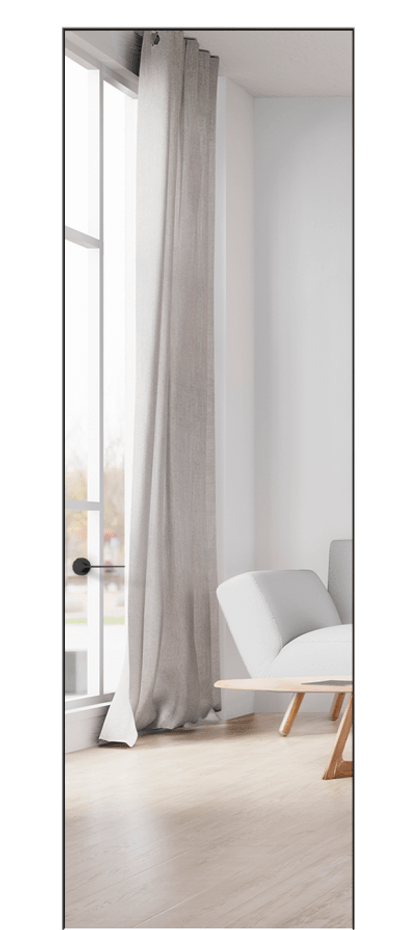 Дверь межкомнатная Planum Pro 00010 С Зеркало с одной стороны Скрытый короб Черный Цена 341300 ₸ Cкрытый короб уже входит в комплект. Фабрика дверей Волховец 8 (800) 551 43 19 Межкомнатная дверь Planum Pro 00010 С Зеркало с одной стороны Цена 341300 ₸ | Volhovec