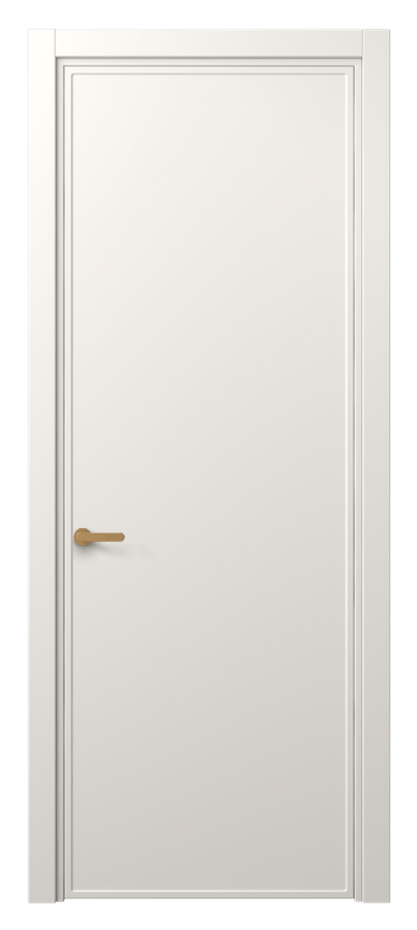 Межкомнатная дверь Frame 8601 Матовый пудровый белый  Цена 342570 ₸ | Volhovec