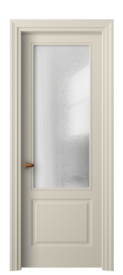 Дверь межкомнатная Esse 8552 Матовый бежево-серый Фактурное стекло "Лёд", триплекс, 8 мм Фигурный универсальный наличник МБСР Цена 449900 ₸ Наличники уже входят в базовый комплект. Фабрика дверей Волховец 8 (800) 551 43 19 Межкомнатная дверь Esse 8552 Матовый бежево-серый Фактурное стекло "Лёд", триплекс, 8 мм Цена 449900 ₸ | Volhovec