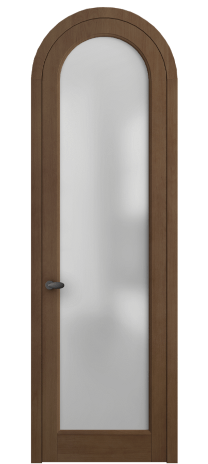 Межкомнатная дверь Palazzo 6814 Бук тёмный матовый Сатинированное стекло Цена 1071700 ₸ | Volhovec