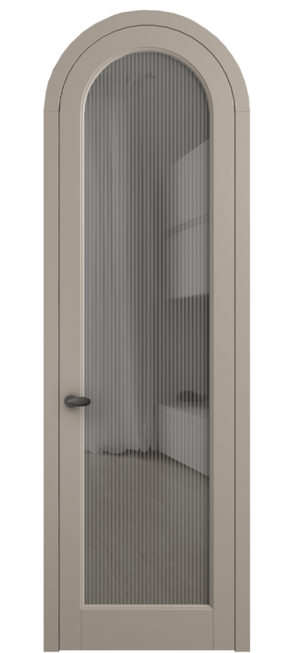 Дверь межкомнатная Palazzo 6814 Матовый бисквитный Рифлёное серое стекло "Moru", триплекс 0536R МБСК Цена 830900 ₸ Наличники уже входят в базовый комплект. Фабрика дверей Волховец 8 (800) 551 43 19 Межкомнатная дверь Palazzo 6814 Матовый бисквитный Рифлёное серое стекло "Moru", триплекс Цена 830900 ₸ | Volhovec