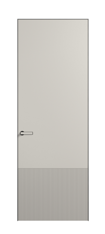 Межкомнатная дверь Velvet 8202 Матовый облачно-серый. Цена 305500  | Volhovec