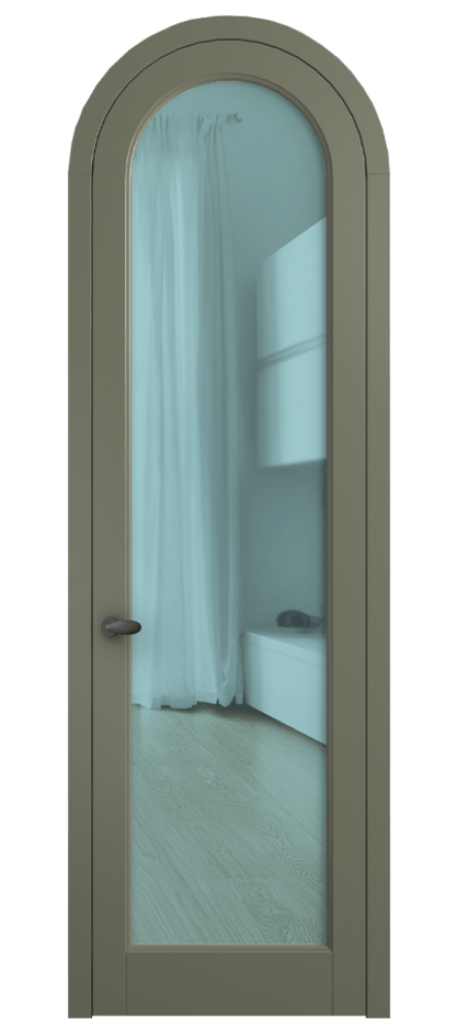 Дверь межкомнатная Palazzo 6814 Матовый оливковый тёмный Прозрачное голубое стекло, триплекс 0536R МОТ Цена 781000 ₸ Наличники уже входят в базовый комплект. Фабрика дверей Волховец 8 (800) 551 43 19 Межкомнатная дверь Palazzo 6814 Матовый оливковый тёмный Прозрачное голубое стекло, триплекс Цена 781000 ₸ | Volhovec