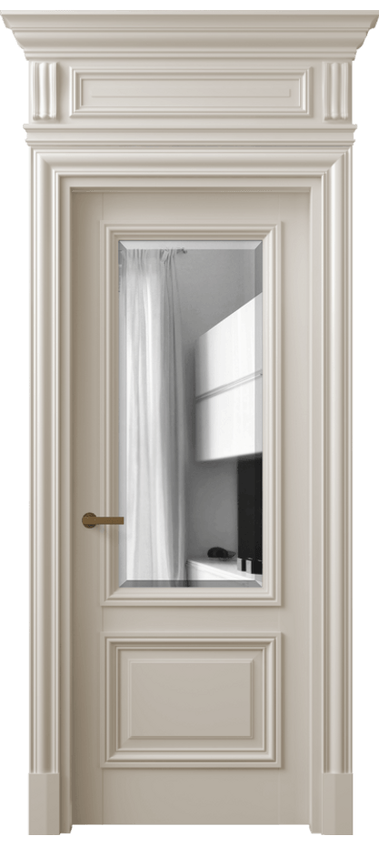 Дверь межкомнатная Антик 7302 Матовый светло-бежевый Двустороннее зеркало с фацетом, триплекс КЭП + Объёмный фриз + Карниз МСБЖ Цена 1264856 ₸ Наличники уже входят в базовый комплект. Фабрика дверей Волховец 8 (800) 551 43 19 Межкомнатная дверь Антик 7302 Матовый светло-бежевый Двустороннее зеркало с фацетом, триплекс Цена 1264856 ₸ | Volhovec