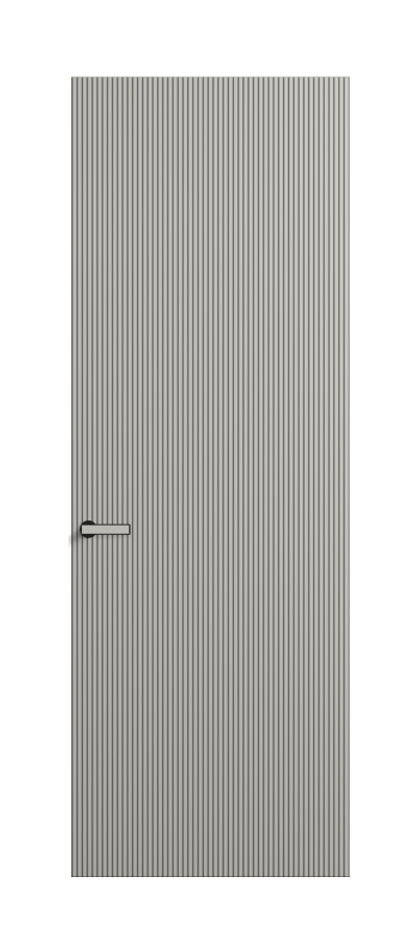 Дверь межкомнатная Velvet 8201 Матовый серый. Скрытый короб Черный Цена 405400 . Фабрика дверей Волховец 8 (800) 551 43 19 Межкомнатная дверь Velvet 8201 Матовый серый. Цена 405400 | Volhovec