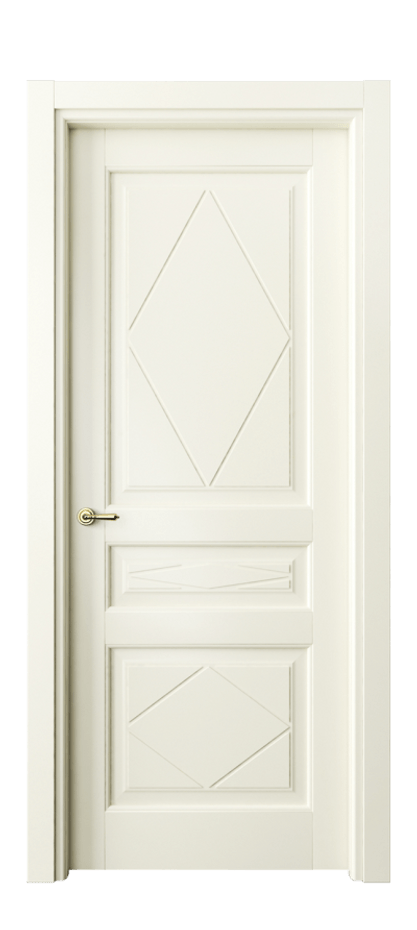 Межкомнатная дверь Тоскана Ромбо 6345 Матовый молочно-белый  Цена 787744 ₸ | Volhovec