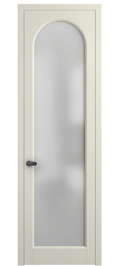 Межкомнатная дверь Palazzo 6804 Матовый молочно-белый Сатинированное стекло Цена 605500 ₸ | Volhovec