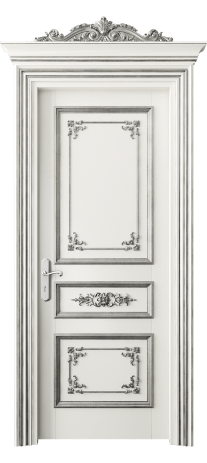 Межкомнатная дверь Imperial 6503 Бук жемчужный серебряный антик  Цена 1189960 #CURRENCY# | Volhovec