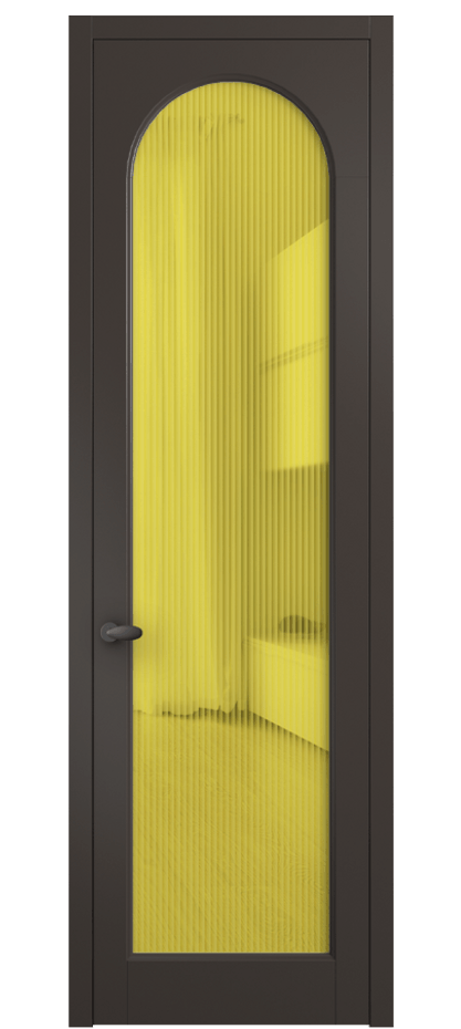 Дверь межкомнатная Палаццо 6804 Матовый антрацит Рифлёное жёлтое стекло "Мору", триплекс 0536 МАН Цена 794019 ₸ Наличники уже входят в базовый комплект. Фабрика дверей Волховец 8 (800) 551 43 19 Межкомнатная дверь Палаццо 6804 Матовый антрацит Рифлёное жёлтое стекло "Мору", триплекс Цена 794019 ₸ | Volhovec