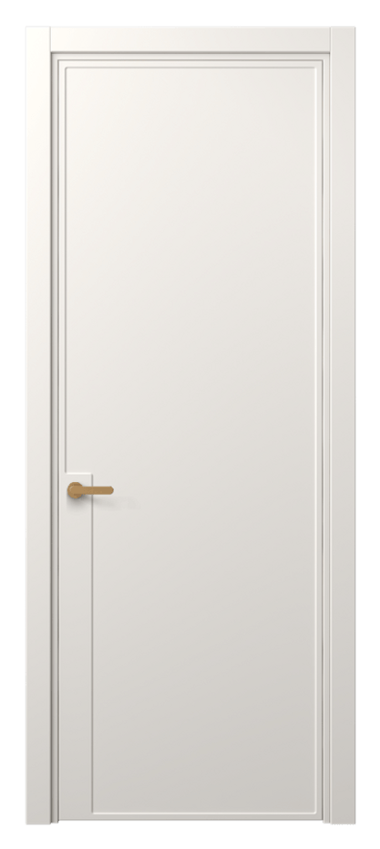 Межкомнатная дверь Frame 8603 Матовый пудровый белый  Цена 342570 ₸ | Volhovec