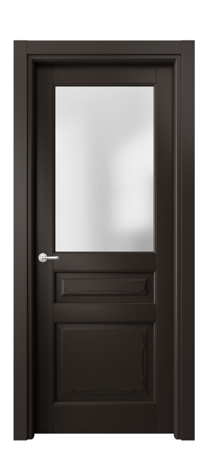 Дверь межкомнатная Тоскана Элегантэ 6324 Матовый антрацит Сатинированное стекло Гладкий наличник МАН Цена 747676 ₸ Наличники уже входят в базовый комплект. Фабрика дверей Волховец 8 (800) 551 43 19 Межкомнатная дверь Тоскана Элегантэ 6324 Матовый антрацит Сатинированное стекло Цена 747676 ₸ | Volhovec