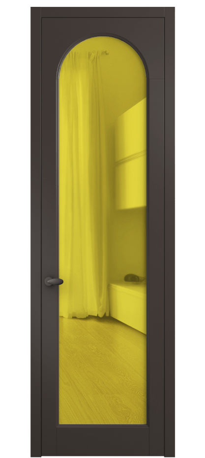 Дверь межкомнатная Palazzo 6804 Матовый антрацит Прозрачное жёлтое стекло, триплекс 0536 МАН Цена 605500 ₸ Наличники уже входят в базовый комплект. Фабрика дверей Волховец 8 (800) 551 43 19 Межкомнатная дверь Palazzo 6804 Матовый антрацит Прозрачное жёлтое стекло, триплекс Цена 605500 ₸ | Volhovec