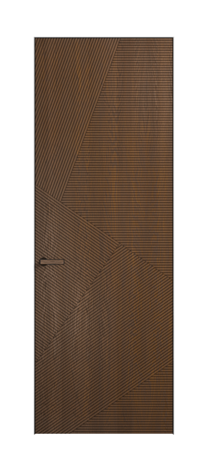 Дверь межкомнатная Velvet 8213 Дуб каштановый матовый. Скрытый короб Черный Цена 1003200 . Фабрика дверей Волховец 8 (800) 551 43 19 Межкомнатная дверь Velvet 8213 Дуб каштановый матовый. Цена 1003200 | Volhovec