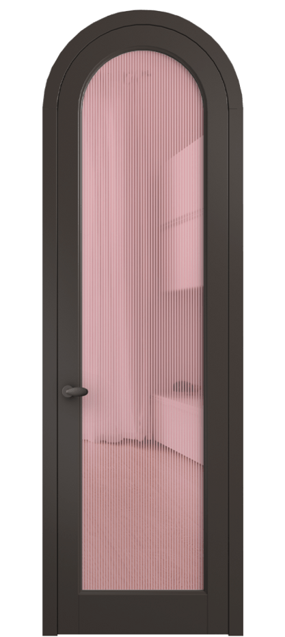 Дверь межкомнатная Palazzo 6814 Матовый антрацит Рифлёное розовое стекло "Дюна", триплекс 0536R МАН Цена 818400 ₸ Наличники уже входят в базовый комплект. Фабрика дверей Волховец 8 (800) 551 43 19 Межкомнатная дверь Palazzo 6814 Матовый антрацит Рифлёное розовое стекло "Дюна", триплекс Цена 818400 ₸ | Volhovec