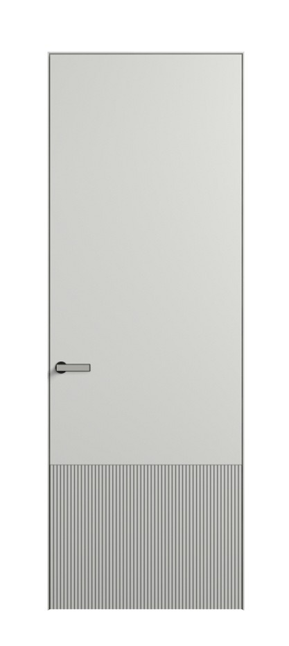 Межкомнатная дверь Вельвет АКП 8202 Матовый светло-серый. Цена 532746  | Volhovec