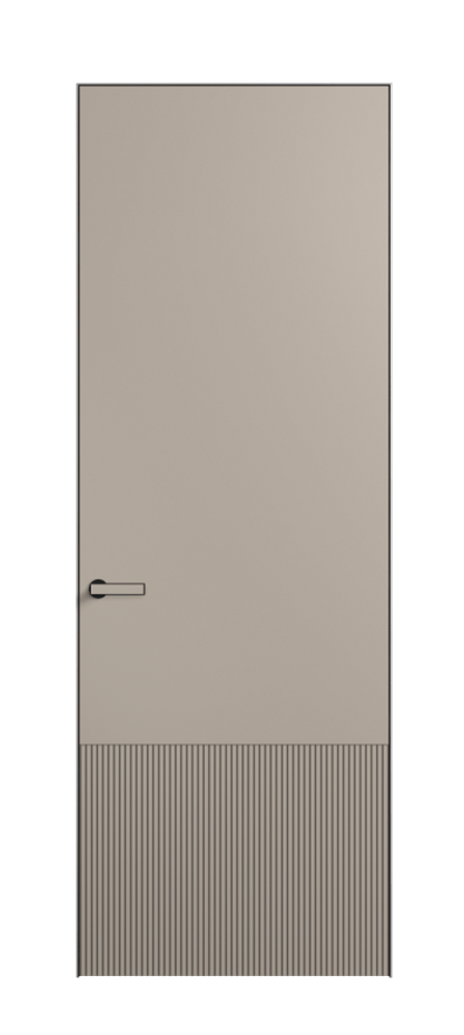 Дверь межкомнатная Velvet 8202 Матовый бисквитный. Скрытый короб Черный Цена 356700 . Фабрика дверей Волховец 8 (800) 551 43 19 Межкомнатная дверь Velvet 8202 Матовый бисквитный. Цена 356700 | Volhovec