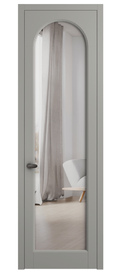 Дверь межкомнатная Palazzo 6804 Матовый нейтральный серый Двустороннее зеркало, триплекс 0536 МНСР Цена 617900 ₸ Наличники уже входят в базовый комплект. Фабрика дверей Волховец 8 (800) 551 43 19 Межкомнатная дверь Palazzo 6804 Матовый нейтральный серый Двустороннее зеркало, триплекс Цена 617900 ₸ | Volhovec