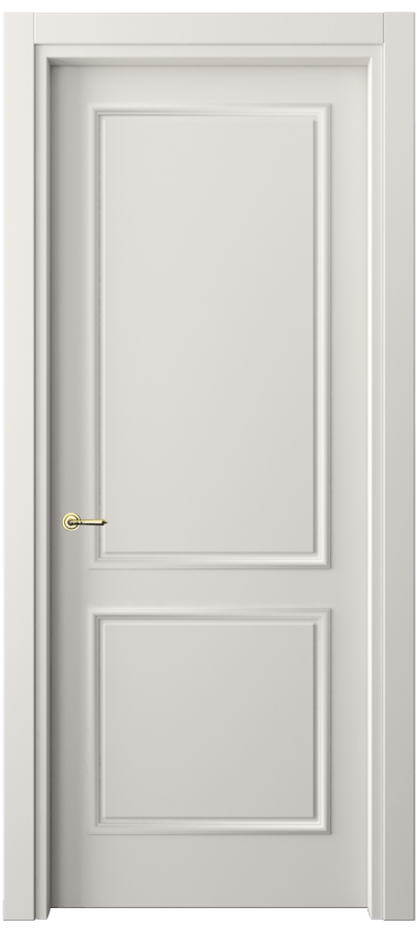 Межкомнатная дверь Paris 8121 Матовый пудровый белый  Цена 322480 ₸| Volhovec