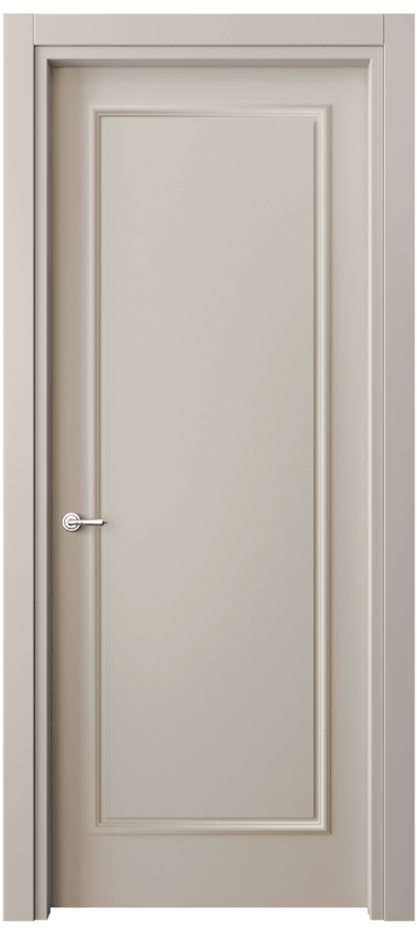 Межкомнатная дверь Paris 8101 Матовый светло-бежевый  Цена 303010 ₸| Volhovec