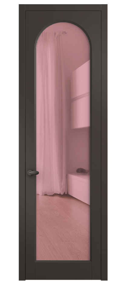 Дверь межкомнатная Palazzo 6804 Матовый антрацит Прозрачное розовое стекло, триплекс 0536 МАН Цена 605500 ₸ Наличники уже входят в базовый комплект. Фабрика дверей Волховец 8 (800) 551 43 19 Межкомнатная дверь Palazzo 6804 Матовый антрацит Прозрачное розовое стекло, триплекс Цена 605500 ₸ | Volhovec