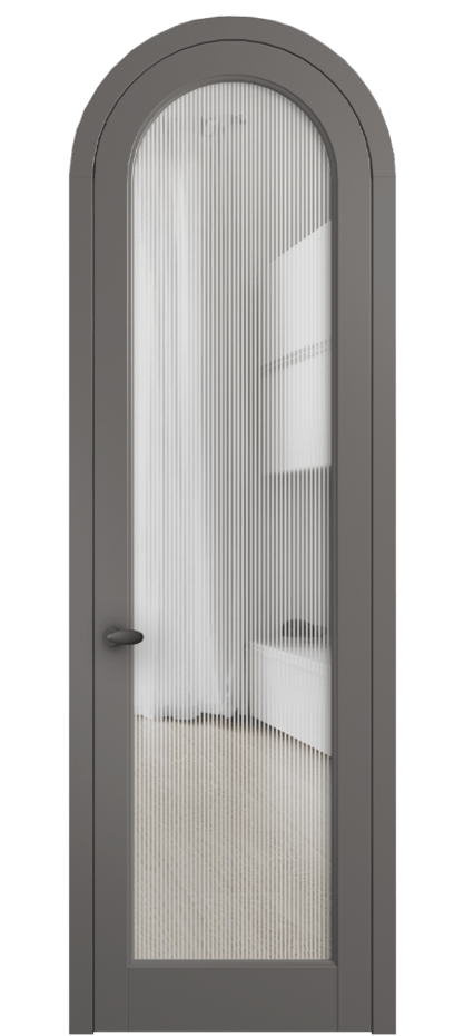 Дверь межкомнатная Palazzo 6814 Матовый классический серый Рифлёное стекло "Дюна", триплекс 0536R МКЛС Цена 818400 ₸ Наличники уже входят в базовый комплект. Фабрика дверей Волховец 8 (800) 551 43 19 Межкомнатная дверь Palazzo 6814 Матовый классический серый Рифлёное стекло "Дюна", триплекс Цена 818400 ₸ | Volhovec