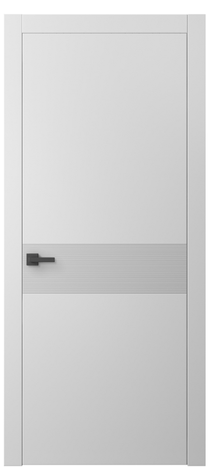 Межкомнатная дверь Linea АКП 8041 Матовый белоснежный  Цена 316000 ₸ | Volhovec