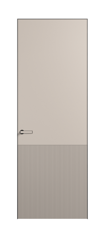 Дверь межкомнатная Вельвет 8204 Матовый светло-бежевый. Скрытый короб Черный Цена 417458 . Фабрика дверей Волховец 8 (800) 551 43 19 Межкомнатная дверь Вельвет 8204 Матовый светло-бежевый. Цена 417458 | Volhovec