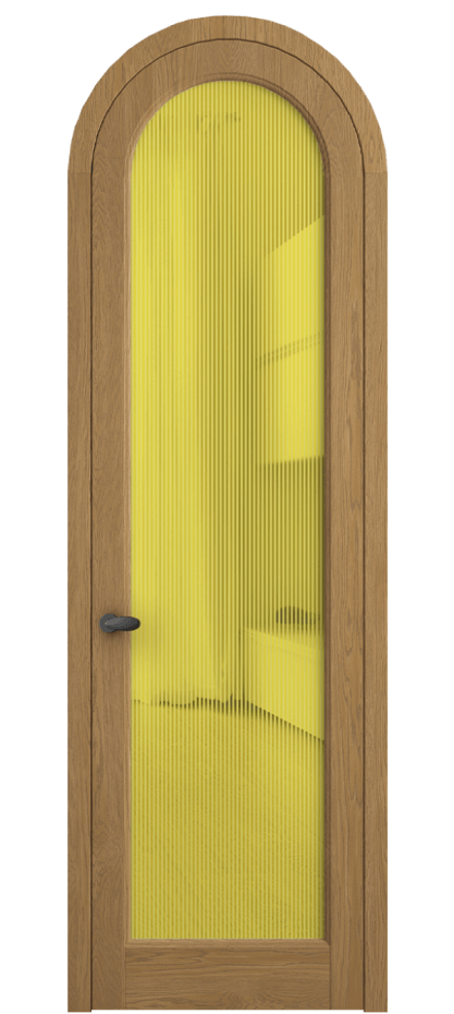 Дверь межкомнатная Палаццо 6814 Дуб солнечный матовый Рифлёное желтое стекло "Дюна", триплекс 0536R ДСЛМ Цена 1605358 ₸ Наличники уже входят в базовый комплект. Фабрика дверей Волховец 8 (800) 551 43 19 Межкомнатная дверь Палаццо 6814 Дуб солнечный матовый Рифлёное желтое стекло "Дюна", триплекс Цена 1605358 ₸ | Volhovec