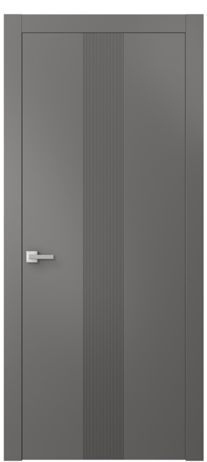 Межкомнатная дверь Линия 8042 Матовый классический серый  Цена 436960 ₸ | Volhovec