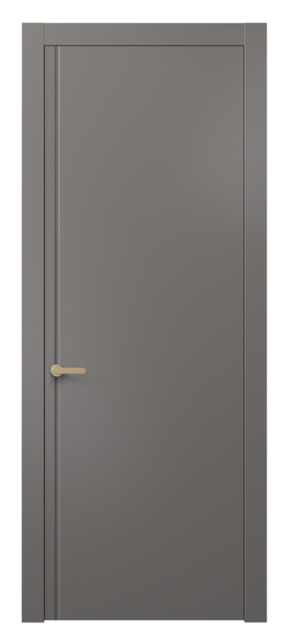 Дверь межкомнатная Alba АКП 8644 Матовый классический серый Гладкий компланарный наличник МКЛС Цена 315700 ₸ Наличники уже входят в базовый комплект. Фабрика дверей Волховец 8 (800) 551 43 19 Межкомнатная дверь Alba АКП 8644 Матовый классический серый Цена 315700 ₸ | Volhovec