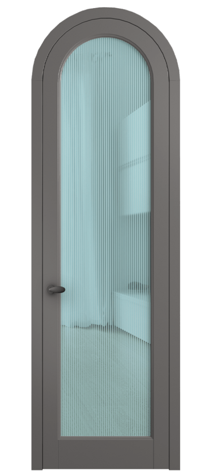 Дверь межкомнатная Palazzo 6814 Матовый классический серый Рифлёное голубое стекло "Дюна", триплекс 0536R МКЛС Цена 818400 ₸ Наличники уже входят в базовый комплект. Фабрика дверей Волховец 8 (800) 551 43 19 Межкомнатная дверь Palazzo 6814 Матовый классический серый Рифлёное голубое стекло "Дюна", триплекс Цена 818400 ₸ | Volhovec