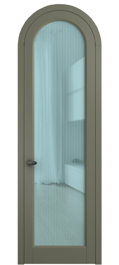 Дверь межкомнатная Palazzo 6814 Матовый оливковый тёмный Рифлёное голубое стекло "Moru", триплекс 0536R МОТ Цена 830900 ₸ Наличники уже входят в базовый комплект. Фабрика дверей Волховец 8 (800) 551 43 19 Межкомнатная дверь Palazzo 6814 Матовый оливковый тёмный Рифлёное голубое стекло "Moru", триплекс Цена 830900 ₸ | Volhovec