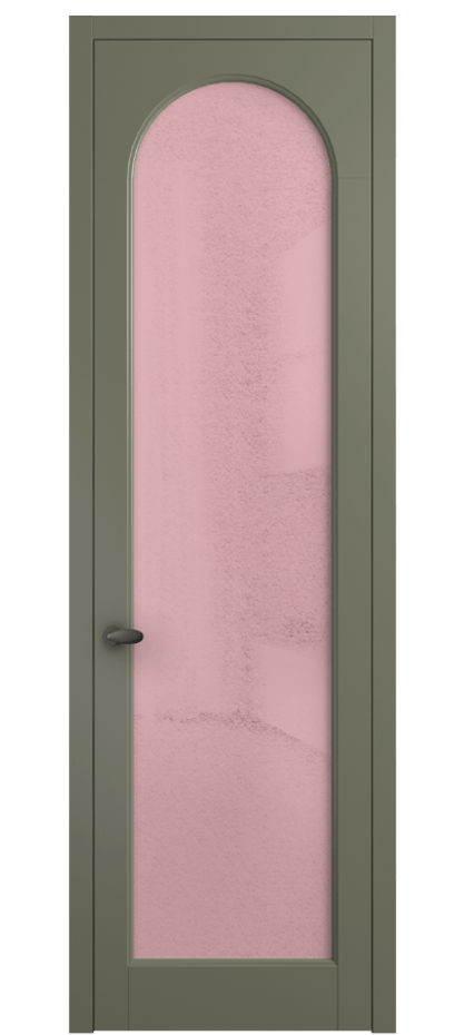 Дверь межкомнатная Палаццо 6804 Матовый оливковый тёмный Фактурное розовое стекло "Лёд", триплекс 0536 МОТ Цена 778899 ₸ Наличники уже входят в базовый комплект. Фабрика дверей Волховец 8 (800) 551 43 19 Межкомнатная дверь Палаццо 6804 Матовый оливковый тёмный Фактурное розовое стекло "Лёд", триплекс Цена 778899 ₸ | Volhovec