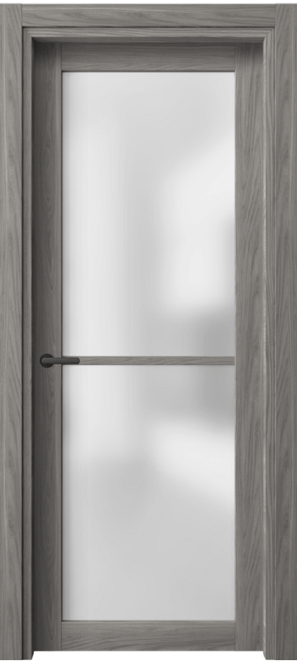 Межкомнатная дверь Нео 2108 Имбирный ясень Сатинированное стекло Цена 225432 ₸ | Volhovec