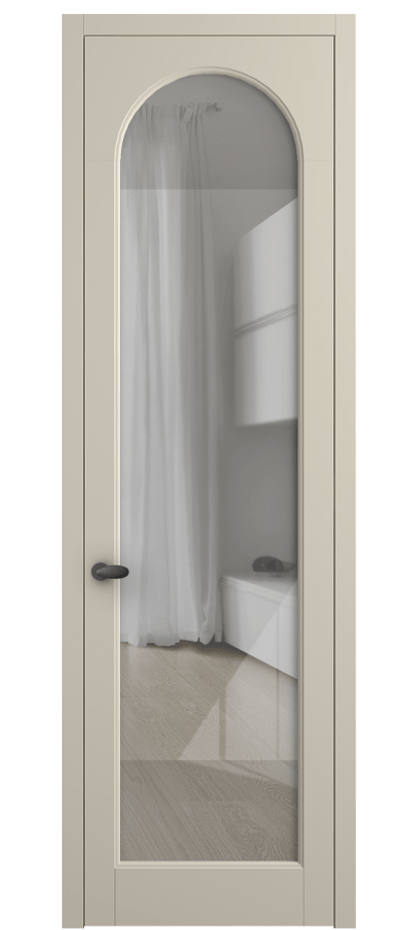 Дверь межкомнатная Palazzo 6804 Матовый бежево-серый Рефлективное прозрачное стекло "Stopsol", калёное, 6мм 0536 МБСР Цена 618800 ₸ Наличники уже входят в базовый комплект. Фабрика дверей Волховец 8 (800) 551 43 19 Межкомнатная дверь Palazzo 6804 Матовый бежево-серый Рефлективное прозрачное стекло "Stopsol", калёное, 6мм Цена 618800 ₸ | Volhovec