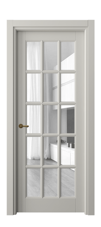 Дверь межкомнатная Toscana Grigliato 6311 Бук тёплый серый Прозрачное стекло Гладкий наличник БТСР Цена 712600 ₸ Наличники уже входят в базовый комплект. Фабрика дверей Волховец 8 (800) 551 43 19 Межкомнатная дверь Toscana Grigliato 6311 Бук тёплый серый Прозрачное стекло Цена 712600 ₸ | Volhovec