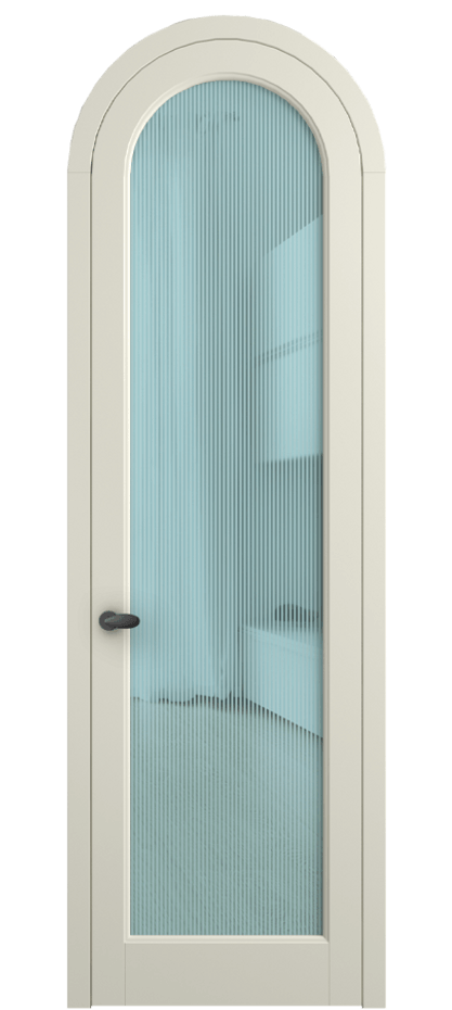 Дверь межкомнатная Palazzo 6814 Матовый молочно-белый Рифлёное голубое стекло "Дюна", триплекс 0536R ММБ Цена 818400 ₸ Наличники уже входят в базовый комплект. Фабрика дверей Волховец 8 (800) 551 43 19 Межкомнатная дверь Palazzo 6814 Матовый молочно-белый Рифлёное голубое стекло "Дюна", триплекс Цена 818400 ₸ | Volhovec