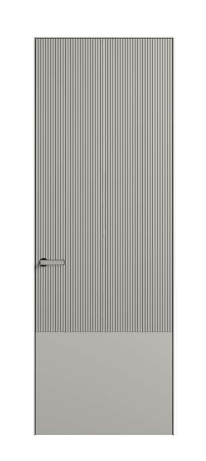 Дверь межкомнатная Вельвет АКП 8203 Матовый тёплый серый. Скрытый короб Черный Цена 532746 . Фабрика дверей Волховец 8 (800) 551 43 19 Межкомнатная дверь Вельвет АКП 8203 Матовый тёплый серый. Цена 532746 | Volhovec