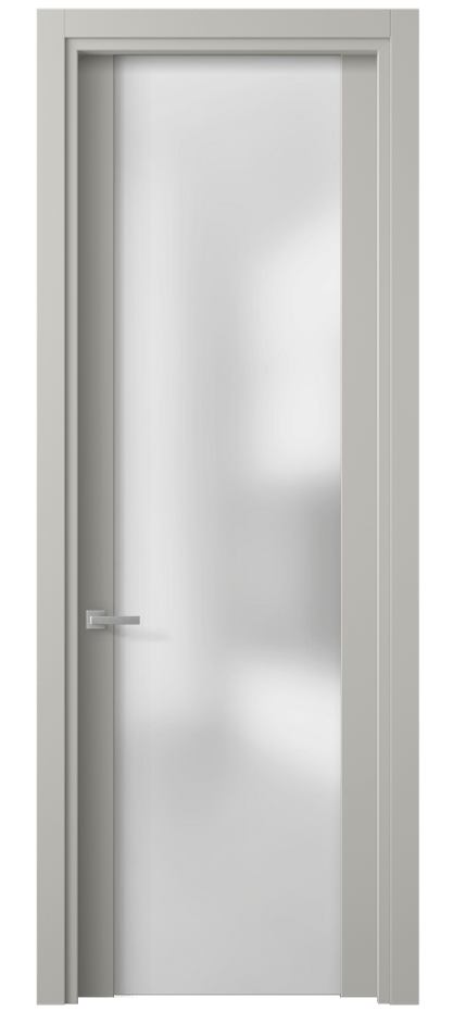 Дверь межкомнатная Planum 4114 Матовый тёплый серый Сатинированное стекло Гладкий наличник МТСР Цена 278050 ₸ Наличники уже входят в базовый комплект. Фабрика дверей Волховец 8 (800) 551 43 19 Межкомнатная дверь Planum 4114 Матовый тёплый серый Сатинированное стекло Цена 278050 ₸ | Volhovec