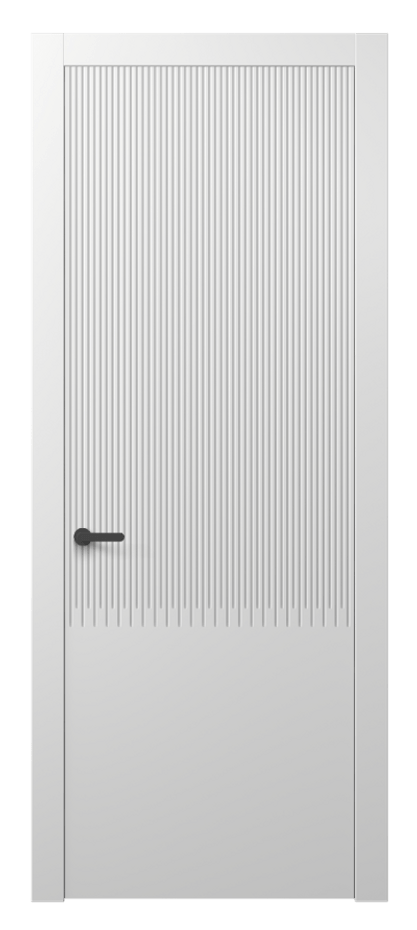 Межкомнатная дверь Dune АКП 8627 Матовый белоснежный  Цена 333800 ₸ | Volhovec