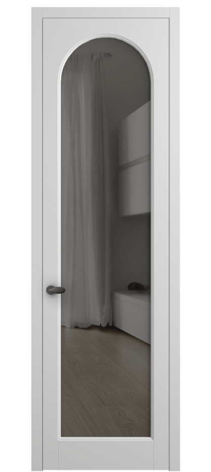 Дверь межкомнатная Палаццо 6804 Матовый белоснежный Прозрачное серое стекло, триплекс 0536 МБЛ Цена 733539 ₸ Наличники уже входят в базовый комплект. Фабрика дверей Волховец 8 (800) 551 43 19 Межкомнатная дверь Палаццо 6804 Матовый белоснежный Прозрачное серое стекло, триплекс Цена 733539 ₸ | Volhovec