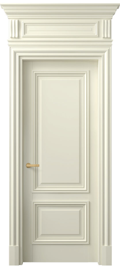 Межкомнатная дверь Антик 7303 Матовый молочно-белый  Цена 1240664 ₸ | Volhovec